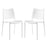 Hipster Dining Side Chair Set of 2 2424-WHI-SET