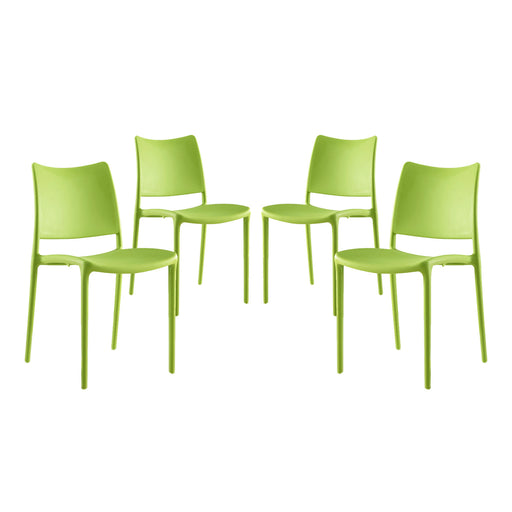 Hipster Dining Side Chair Set of 4 2425-GRN-SET