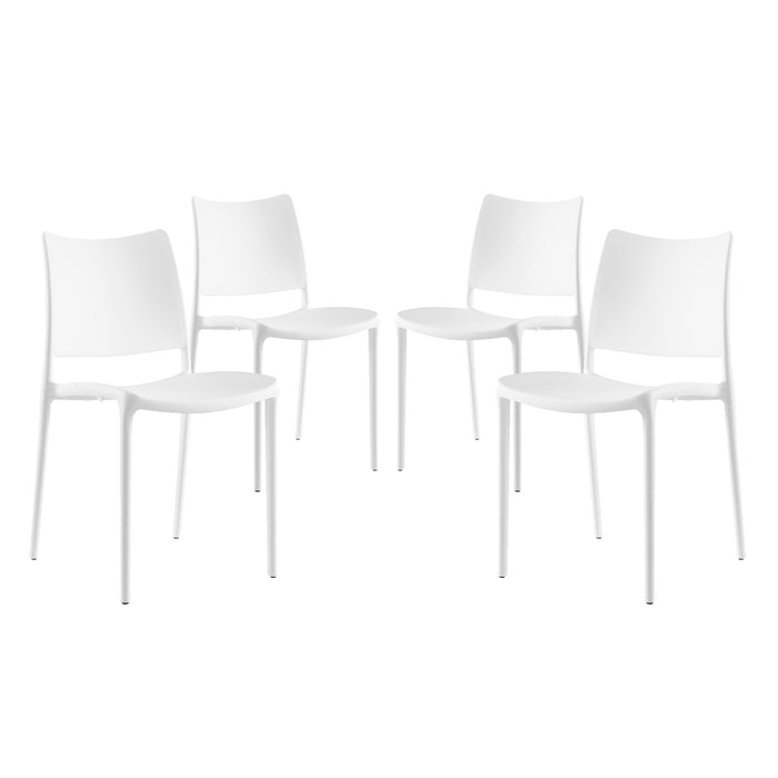 Hipster Dining Side Chair Set of 4 2425-WHI-SET