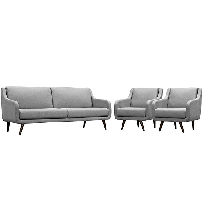 Verve Living Room Set Set of 3 2445-LGR-SET