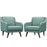 Verve Armchairs Set of 2 2446-LAG-SET