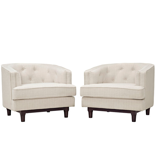 Coast Armchairs Set of 2 2449-BEI-SET