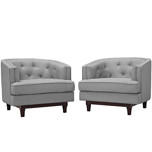 Coast Armchairs Set of 2 2449-LGR-SET