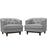 Coast Armchairs Set of 2 2449-LGSET