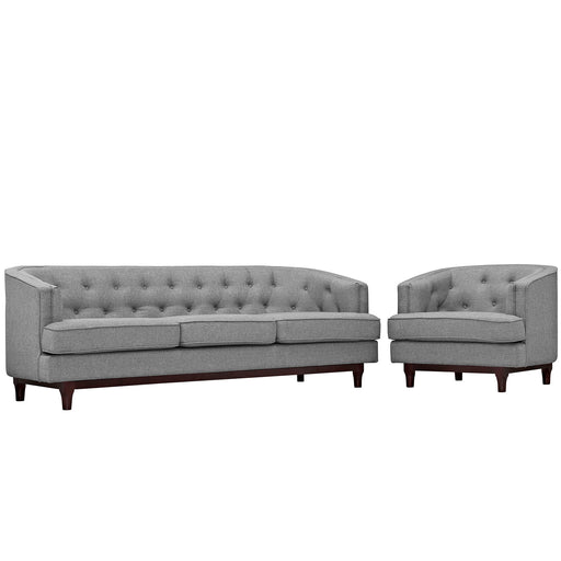 Coast Living Room Set Set of 2 2450-LGSET