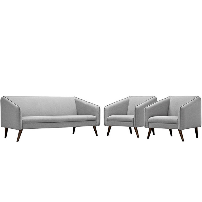 Slide Living Room Set Set of 3 2451-LGR-SET