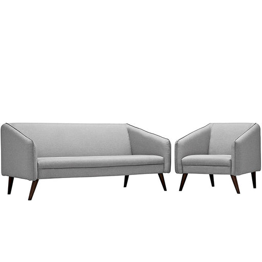 Slide Living Room Set Set of 2 2453-LGR-SET