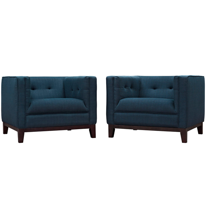 Serve Armchairs Set of 2 2455-AZU-SET