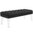 Valet Velvet Bench 2460-BLK