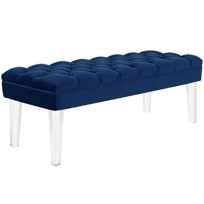 Valet Velvet Bench 2460-NAV