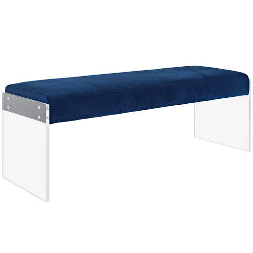 Roam Velvet Bench 2461-NAV