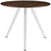 Lippa 36" Round Walnut Dining Table with Tripod Base 2523-WAL