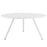 Lippa 60" Round Wood Top Dining Table with Tripod Base 2525-WHI