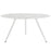 Lippa 60" Round Artificial Marble Dining Table with Tripod Base 2527-WHI