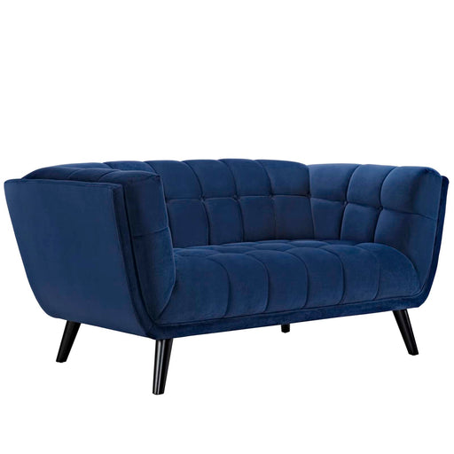 Bestow Velvet Loveseat 2535-NAV