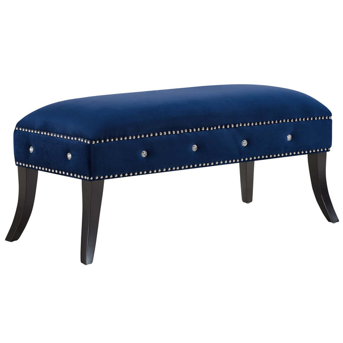 Enchant Velvet Bench 2553-NAV