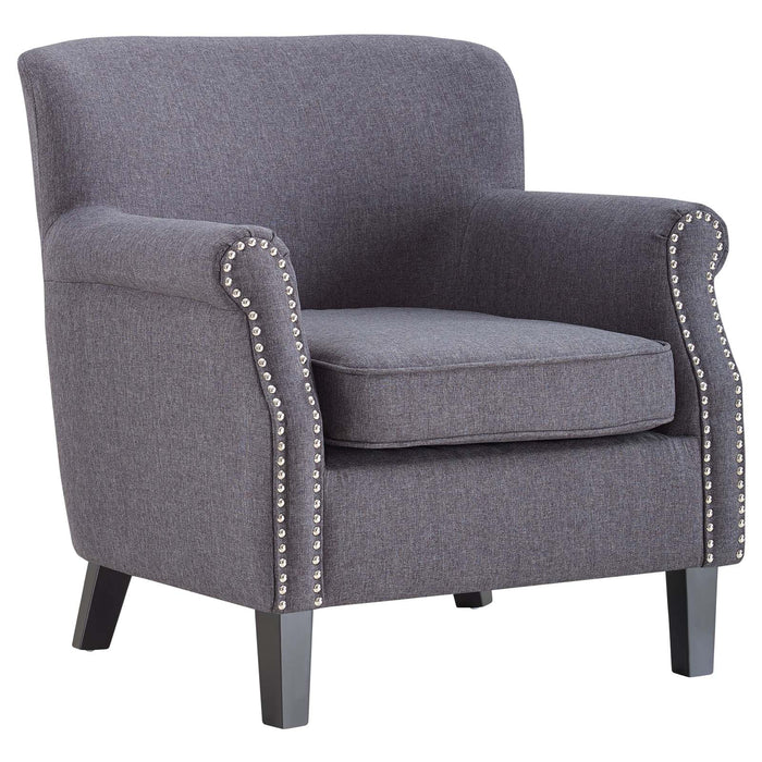 Province Upholstered Fabric Armchair 2554-GRY