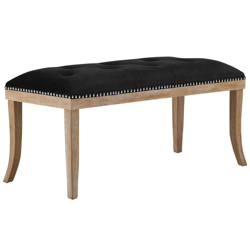 Expression Velvet Bench 2574-BLK