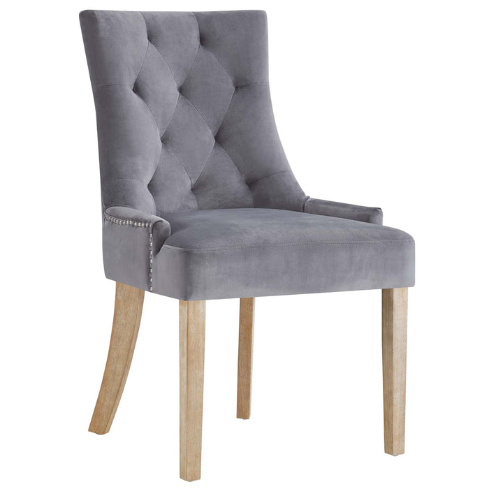 Pose Velvet Dining Chair 2577-GRY