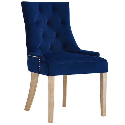 Pose Velvet Dining Chair 2577-NAV