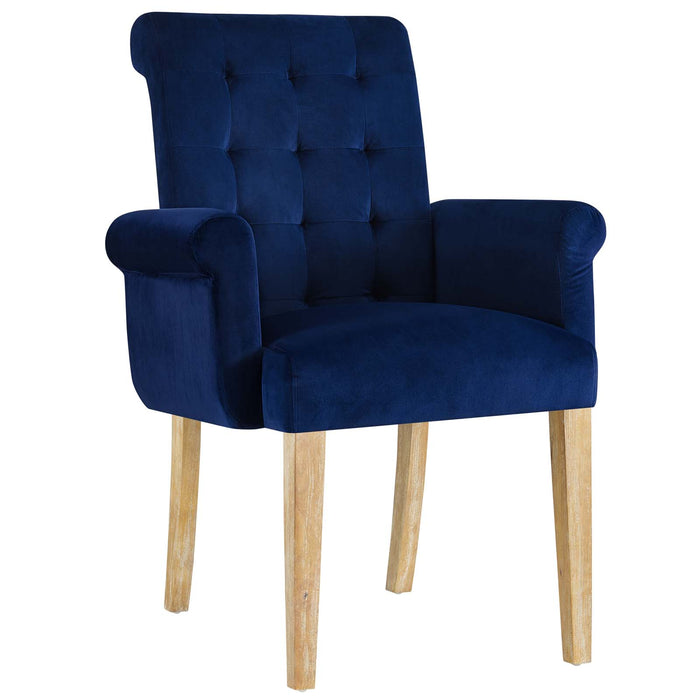 Premise Velvet Armchair 2581-NAV