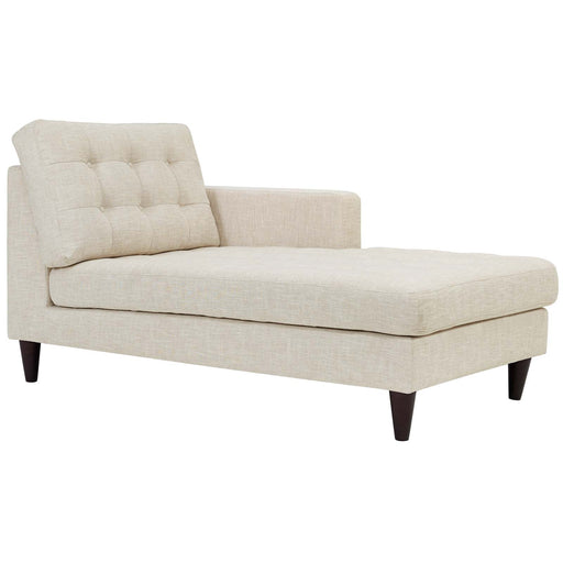 Empress Right-Arm Upholstered Fabric Chaise 2597-BEI