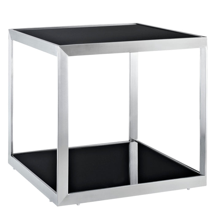 Open Box Side Table 261-BLK