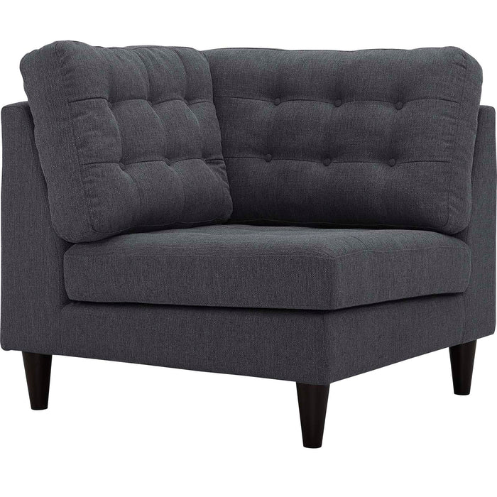 Empress Upholstered Fabric Corner Sofa 2610-DOR