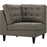 Empress Upholstered Fabric Corner Sofa 2610-GRA