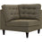 Empress Upholstered Fabric Corner Sofa 2610-OAT