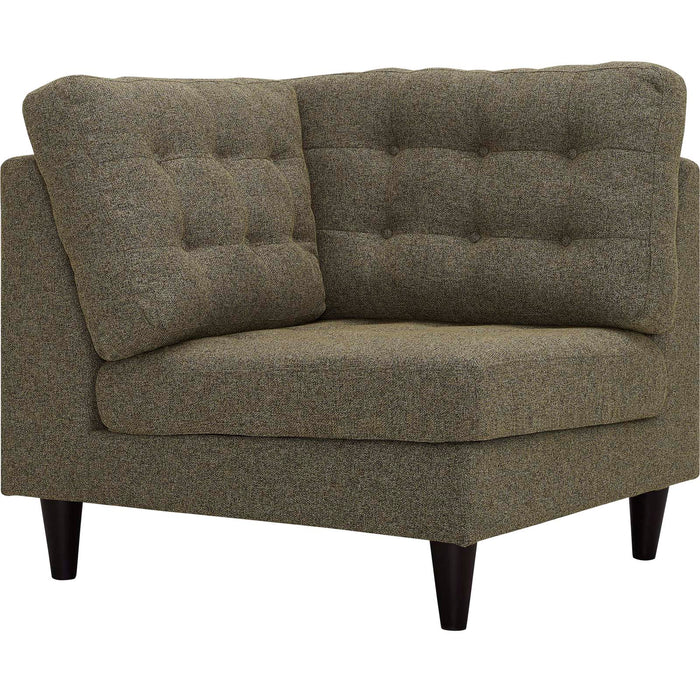 Empress Upholstered Fabric Corner Sofa 2610-OAT