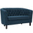 Prospect Upholstered Fabric Loveseat 2614-AZU