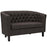 Prospect Upholstered Fabric Loveseat 2614-BRN