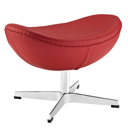 Glove Leather Ottoman 264-RED