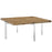 Diverge Wood Coffee Table 2648-BRN