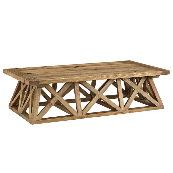 Camp Wood Coffee Table 2649-BRN