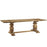 Rise Extendable Wood Dining Table 2650-BRN-SET