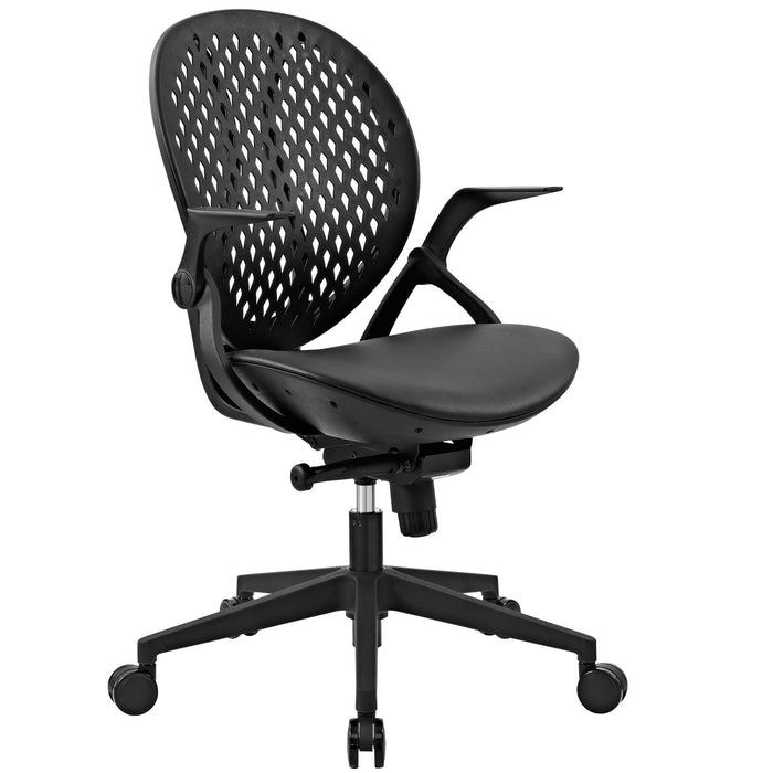 Stellar Vinyl Office Chair 2653-BLK