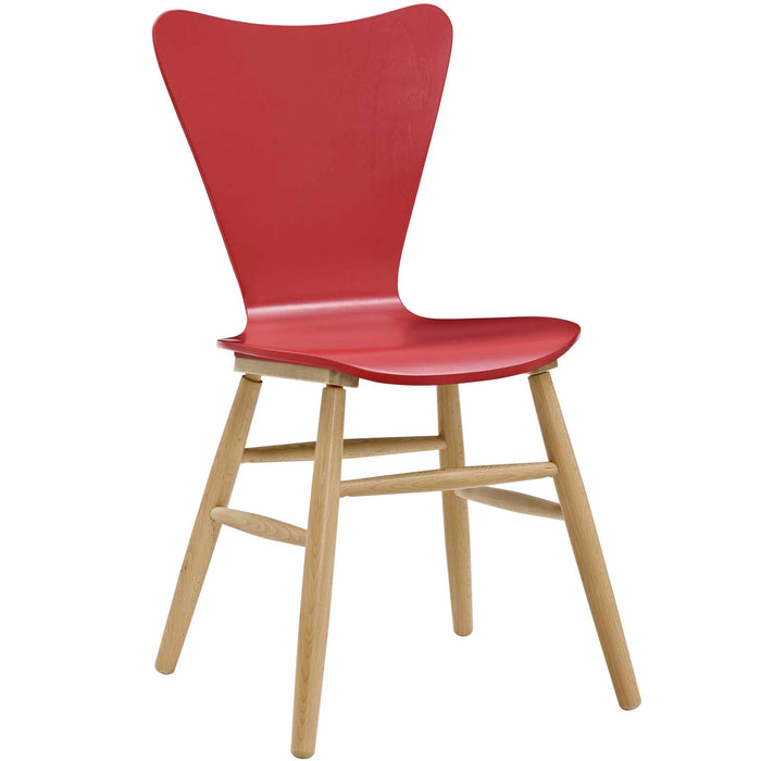 Cascade Wood Dining Chair 2672-RED