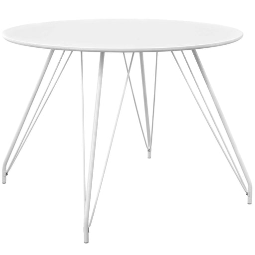 Satellite Circular Dining Table 2673-WHI-SET