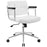 Portray Mid Back Upholstered Vinyl Office Chair 2686-WHI