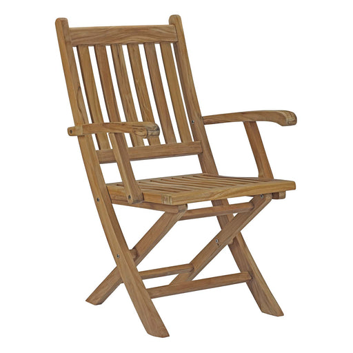 Marina Outdoor Patio Teak Folding Chair 2703-NAT