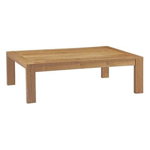 Upland Outdoor Patio Wood Coffee Table 2710-NAT