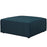 Mingle Fabric Ottoman 2726-BLU