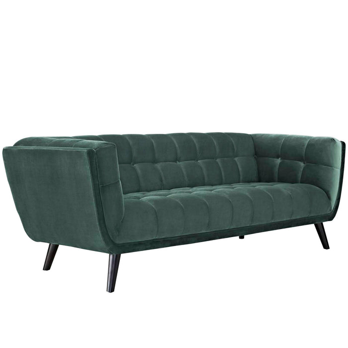 Bestow Velvet Sofa 2731-GRN