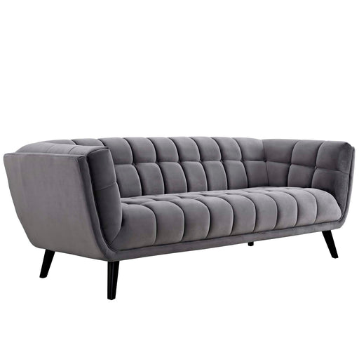 Bestow Velvet Sofa 2731-GRY