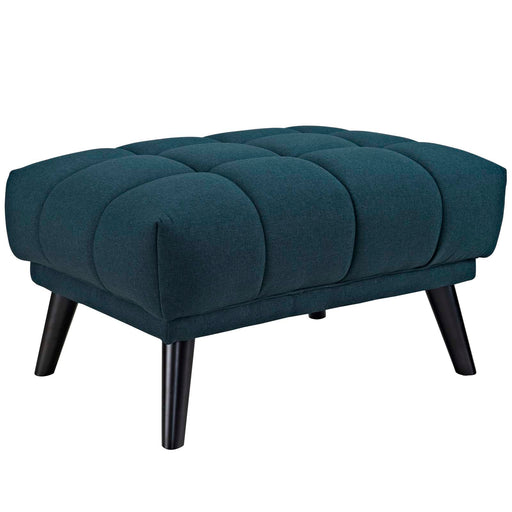 Bestow Upholstered Fabric Ottoman 2734-BLU