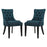 Regent Dining Side Chair Fabric Set of 2 2743-AZU-SET