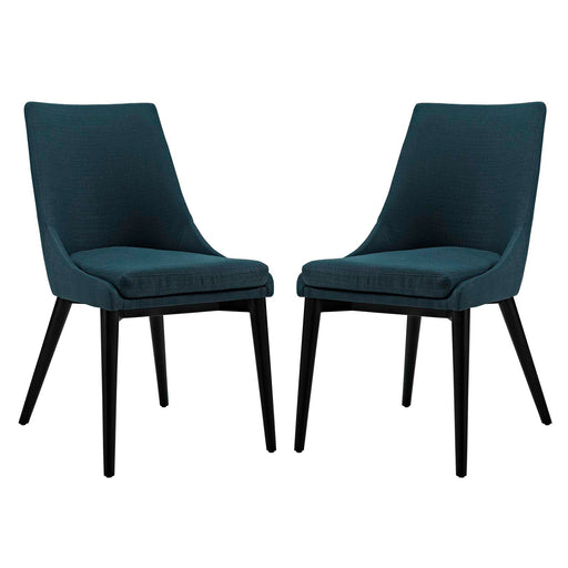 Viscount Dining Side Chair Fabric 
Set of 2 2745-AZU-SET