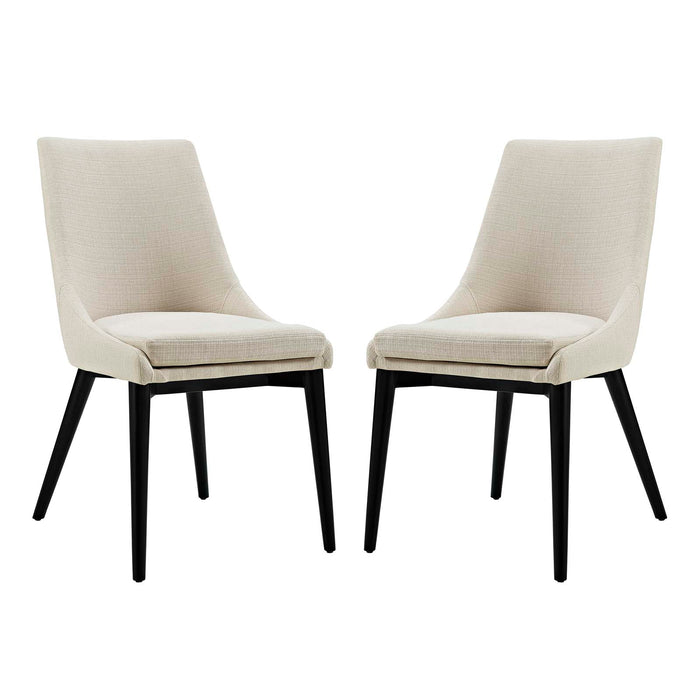 Viscount Dining Side Chair Fabric 
Set of 2 2745-BEI-SET